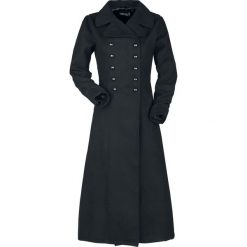 Gothicana by EMP Duna Płaszcz damski czarny. Czarne płaszcze damskie marki Gothicana by EMP, l, bez wzorów. Za 489,90 zł.