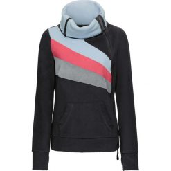 Bluzy polarowe: Bluza rozpinana z polaru bonprix czarno-kolorowy