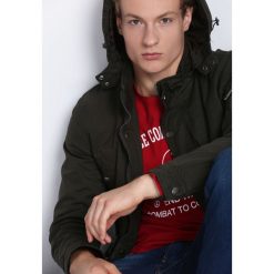 Ciemnozielona Kurtka The Breakup. Czarne kurtki męskie zimowe marki TRIBAN, xl, z elastanu. Za 159,99 zł.