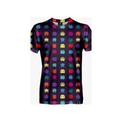 Pixel Invader men's t-shirt. Czarne t-shirty męskie marki Mars from venus, s, bez wzorów, bez kołnierzyka. Za 101,40 zł.