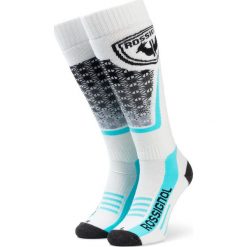 Skarpety Wysokie Unisex ROSSIGNOL - L3 W Wool & Silk RLIWX02 White100. Białe skarpetki damskie Rossignol, bez wzorów, z elastanu. Za 119,00 zł.
