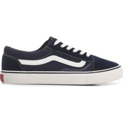 Granatowe Trampki Sensive. Szare trampki męskie Born2be, bez wzorów, na sznurówki. Za 59,99 zł.