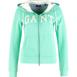 Bluzy damskie: GANT FULL ZIP HOODIE Bluza rozpinana spearmint
