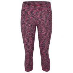 Bryczesy damskie: Loap Spodnie Makitana 3/4 Kn Pink Mel S