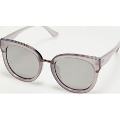 Okulary przeciwsłoneczne. Szare okulary przeciwsłoneczne damskie Moodo. Za 29,99 zł.