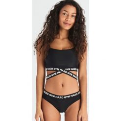 Dwuczęściowy strój kąpielowy Gym Hard - Czarny. Czarne góra bikini marki Sinsay. Za 49,99 zł.
