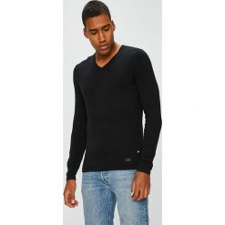 Produkt by Jack & Jones - Sweter. Niebieskie swetry męskie marki PRODUKT by Jack & Jones, xl, bez wzorów, z bawełny, bez kołnierzyka, bez kaptura. W wyprzedaży za 69,90 zł.