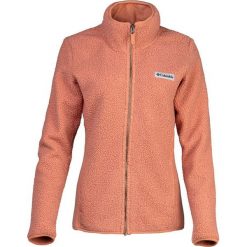 COLUMBIA bluza damska Panorama Full Zip L różowy. Różowe bluzy sportowe damskie Columbia, l, bez wzorów, z polaru, bez rękawów, bez kaptura, trekkingowe. Za 342,00 zł.