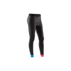Spodnie na rower ROADRACING 900 damskie. Czarne spodnie damskie marki B'TWIN, xl, z elastanu. W wyprzedaży za 139,99 zł.