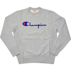 Bluza Champion Crewneck Sweatshirt (212576-EM004). Szare bluzy męskie marki Champion, m, z bawełny. Za 295,99 zł.