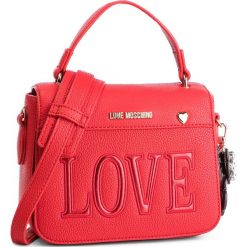Torebka LOVE MOSCHINO - JC4256PP07KH0500 Rosso. Czerwone torebki klasyczne damskie Love Moschino, bez wzorów, ze skóry ekologicznej, klasyczne, bez dodatków. W wyprzedaży za 729,00 zł.