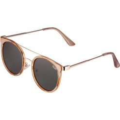 Okulary przeciwsłoneczne damskie: Quay KANDY GRAM Okulary przeciwsłoneczne gold/green lens