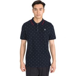 Jack & Jones Aop Polo Koszulka Niebieski. Niebieskie podkoszulki męskie Jack & Jones, xxl, w grochy, z bawełny, bez rękawów. Za 109,95 zł.