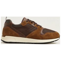 Mango Man - Buty. Pomarańczowe buty sportowe męskie Mango Man, z bawełny, na sznurówki. Za 229,90 zł.