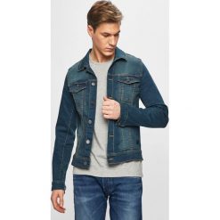 Blend - Kurtka jeansowa. Niebieskie płaszcze męskie Blend, m, bez wzorów, z elastanu, krótkie, bez kaptura. W wyprzedaży za 139,90 zł.