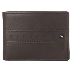 Rip Curl Portfel Męski Brązowy Word Boss Pu All Day. Pomarańczowe portfele męskie Rip Curl, z napisami. Za 117,00 zł.