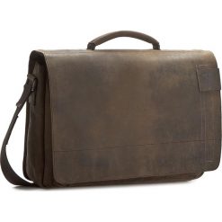 Torba na laptopa STRELLSON - Richmond 4010001261 Dark Brown 702. Pomarańczowe torby męskie skórzane Strellson, bez wzorów, ze skóry, młodzieżowe. Za 999,00 zł.