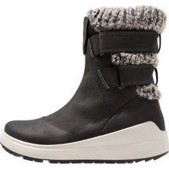 Ecco NOYCE Śniegowce black. Czarne buty zimowe damskie marki ecco, na płaskiej podeszwie. Za 699,00 zł.