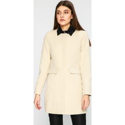Vero Moda - Płaszcz. Białe płaszcze damskie marki Vero Moda, s, z elastanu. W wyprzedaży za 129,90 zł.