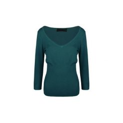 Swetry Fracomina FR16FP805. Zielone swetry damskie Fracomina, bez wzorów, bez rękawów, bez kaptura. Za 129,00 zł.