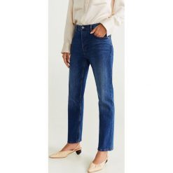 Mango - Jeansy 53003742. Zielone jeansy damskie Mango. Za 139,90 zł.