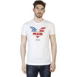 Trussardi TRU0092332. T-shirty męskie Trussardi, xl, bez wzorów, bez kołnierzyka. Za 34,00 zł.
