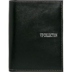VIP COLLECTION - Portfel skórzany Palermo. Czarne portfele męskie marki VIP COLLECTION, ze skóry. W wyprzedaży za 129,90 zł.