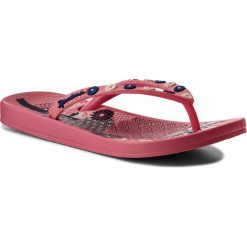 Japonki IPANEMA - Anat Lovely VIII Fem 82280 Pink/Pink 21108. Różowe klapki damskie Ipanema, bez wzorów, z tworzywa sztucznego, bez obcasa. Za 69,99 zł.