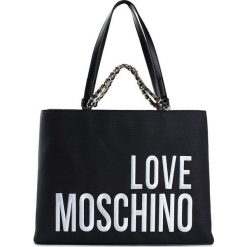 Torebka Love Moschino. Czarne nerki damskie Love Moschino, bez wzorów, bez dodatków. Za 399,00 zł.