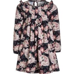 Sukienki dziewczęce z falbanami: Müsli by GREEN COTTON KIDS SPICY FLORAL DRESS Sukienka z dżerseju rose