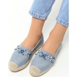 Espadryle damskie: Jasnoniebieskie Espadryle Onomatopoeia