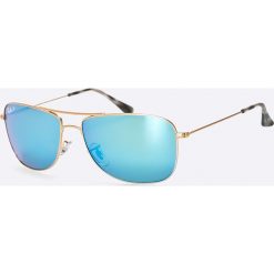 Ray-Ban - Okulary RB3543.112/A1. Żółte okulary przeciwsłoneczne damskie Ray-Ban. W wyprzedaży za 699,90 zł.