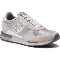 Sneakersy NAPAPIJRI - Vicky N0YJT3 Silver S00. Szare półbuty damskie Napapijri, ze skóry. W wyprzedaży za 299,00 zł.