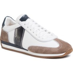 Sneakersy FABI - FU8982 Bianco/Blu/Elefante. Białe sneakersy męskie Fabi, na co dzień, bez wzorów, ze skóry, klasyczne, bez zapięcia. Za 1399,00 zł.
