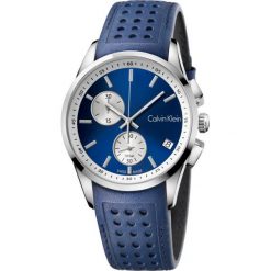 RABAT ZEGAREK CALVIN KLEIN BOLD K5A371VN. Niebieskie zegarki męskie Calvin Klein, ze stali. W wyprzedaży za 899,00 zł.