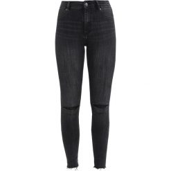 Boyfriendy damskie: Cheap Monday HIGH SPRAY Jeans Skinny Fit reused black