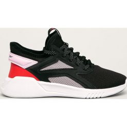Reebok - Buty Freestyle Motion Lo. Czarne buty sportowe damskie Reebok, bez wzorów, z gumy, sportowe. Za 299,90 zł.