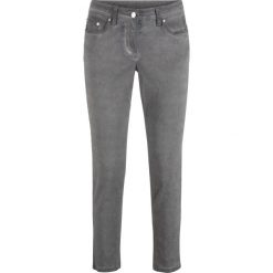 Spodnie 7/8 "used look" bonprix dymny szary "used". Szare spodnie damskie bonprix. Za 89,99 zł.