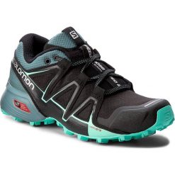 Buty SALOMON - Speedcross Vario 2 W 398418 21 V0 Black/North Atlantic/Biscay Green. Czarne buty damskie do biegania marki Salomon, ze skóry ekologicznej, salomon speedcross. W wyprzedaży za 349,00 zł.