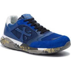 Sneakersy PREMIATA - Zac-Zac 4011 Blue. Niebieskie sneakersy męskie Premiata, bez zapięcia. W wyprzedaży za 529,00 zł.