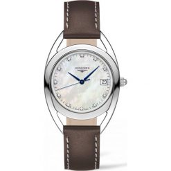 PROMOCJA LONGINES Equestrian Collection L6.138.4.87.2. Szare zegarki damskie LONGINES, szklane. W wyprzedaży za 4010,00 zł.