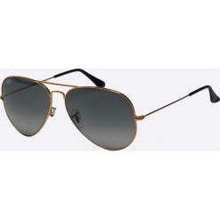 Ray-Ban - Okulary Aviator Large Metal II. Żółte okulary przeciwsłoneczne damskie Ray-Ban. W wyprzedaży za 479,90 zł.