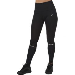 Asics System Tight W 2012A021-001 leginsy damskie czarne L. Czarne legginsy sportowe damskie Asics, l, bez wzorów, z elastanu, z podwyższonym stanem, do biegania. W wyprzedaży za 199,99 zł.