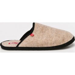 Big Star - Kapcie. Brązowe kapcie damskie marki BIG STAR, z materiału. Za 59,90 zł.
