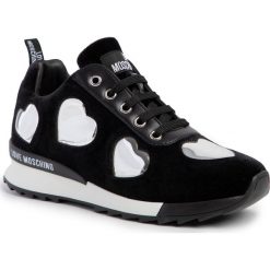 Sneakersy LOVE MOSCHINO - JA15732G08JL0000 Nero. Czarne półbuty damskie Love Moschino, ze skóry ekologicznej. W wyprzedaży za 729,00 zł.