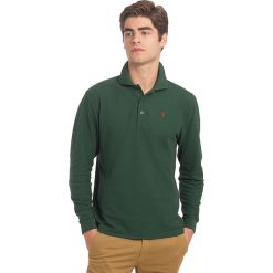 Koszulka polo w kolorze zielonym. Niebieskie koszulki męskie Polo Club Men, xxl, z haftami, z bawełny, polo, bez rękawów. W wyprzedaży za 109,95 zł.