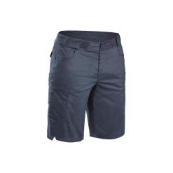 Spodenki turystyczne Nature NH500 Fresh męskie. Brązowe spodenki i szorty męskie QUECHUA, m, bez wzorów, z elastanu. Za 69,99 zł.