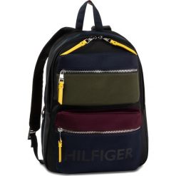 Plecak TOMMY HILFIGER - Bold Nylon Cb Backpack AM0AM05030 0GQ. Niebieskie torby męskie skórzane TOMMY HILFIGER, bez wzorów, z nylonu. Za 699,00 zł.