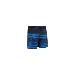 Spodenki surfing krótkie BBS 100 Brush. Niebieskie koszulki męskie OLAIAN, xl, bez wzorów, z poliesteru, sportowe, na fitness i siłownię. Za 29,99 zł.