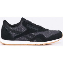 Reebok Classic - Buty Nylon Slim. Czarne buty sportowe damskie Reebok Classic, bez wzorów, ze skóry, sportowe, reebok classic. W wyprzedaży za 199,90 zł.